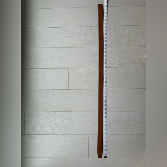 Hermès Reversible Togo Leather Strap Belt Black / Tan 95 cm - Picture 11 of 14